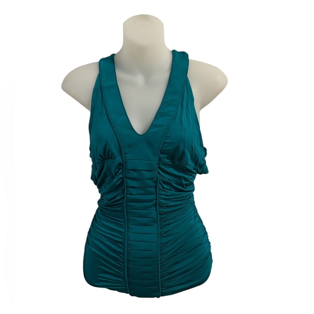 Marciano Teal Sleeveless Blouse